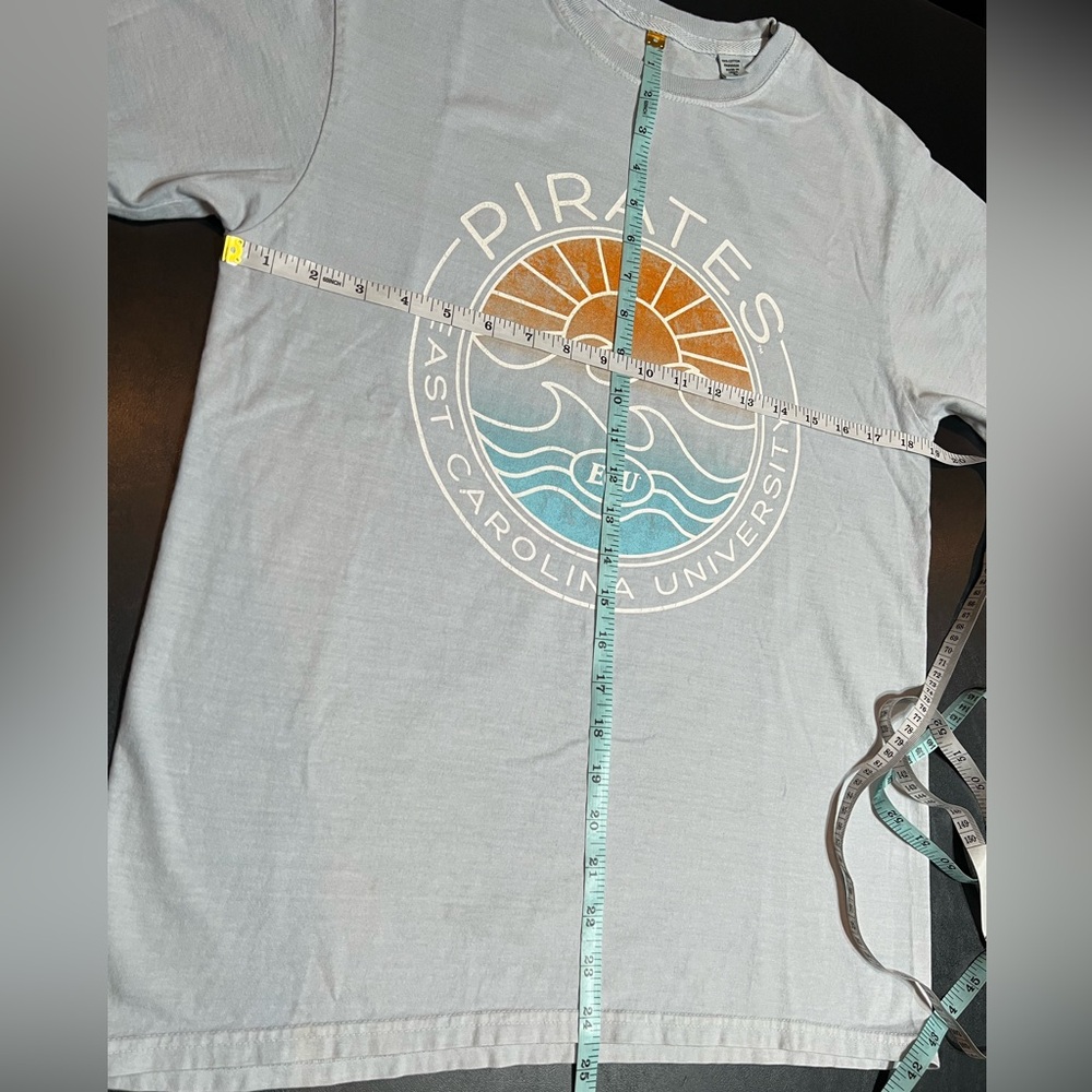 East Carolina Pirates Light Blue T-Shirt - Picture 4 of 6